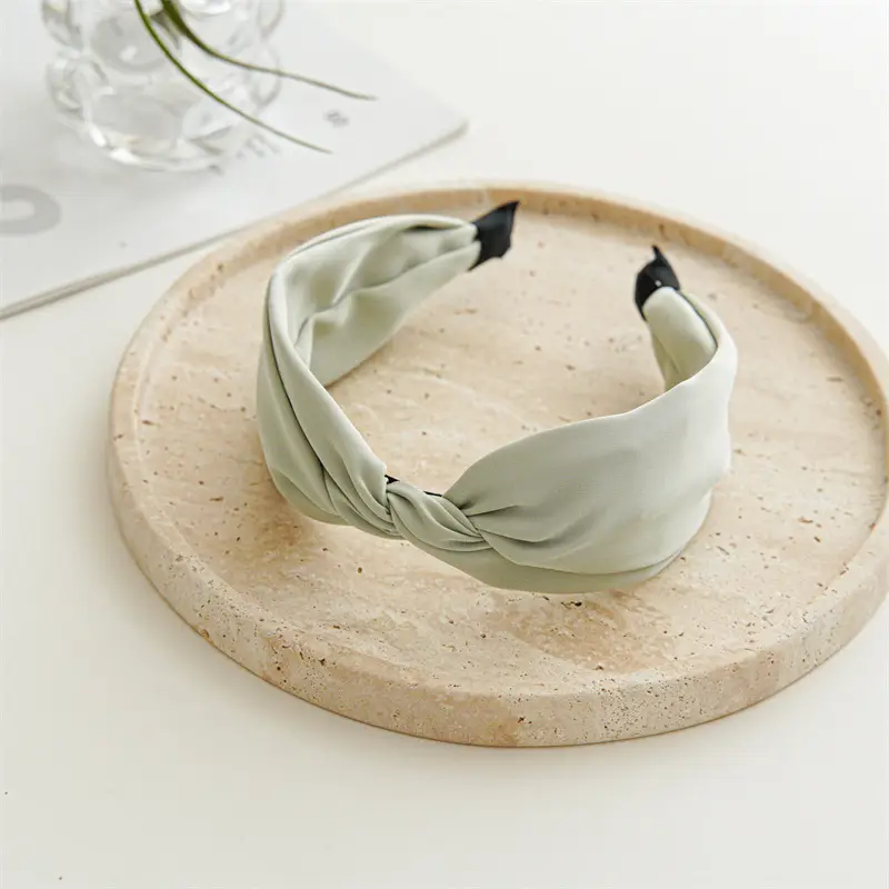 Satin Cross Skull Headband Women's Hairpin Wholesale - Image 5