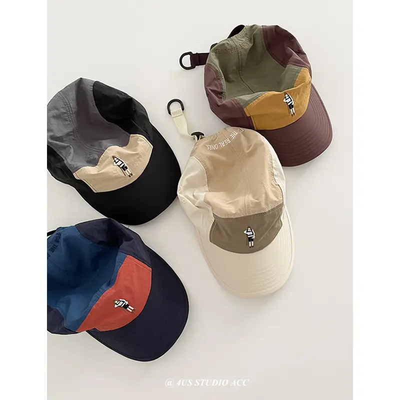 Women's Beige Baseball Cap with Retro Design - Image 7