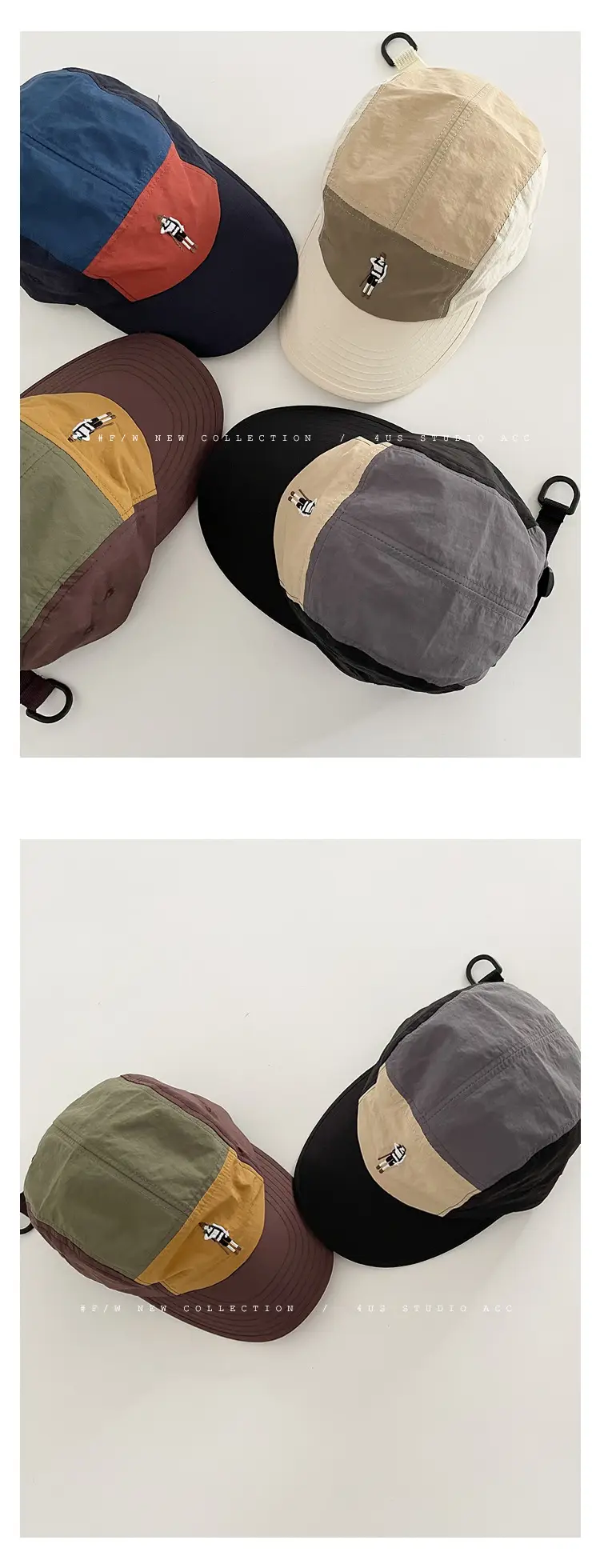Women's Beige Baseball Cap with Retro Design — feature 2