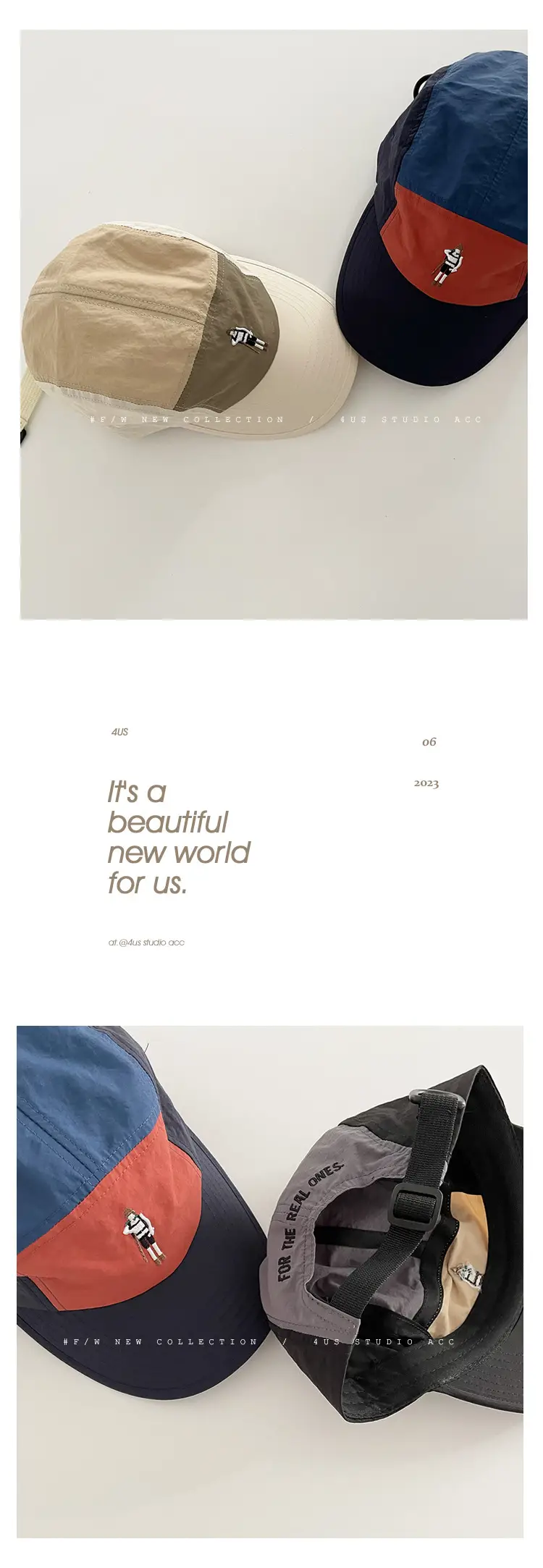 Women's Beige Baseball Cap with Retro Design — feature 3