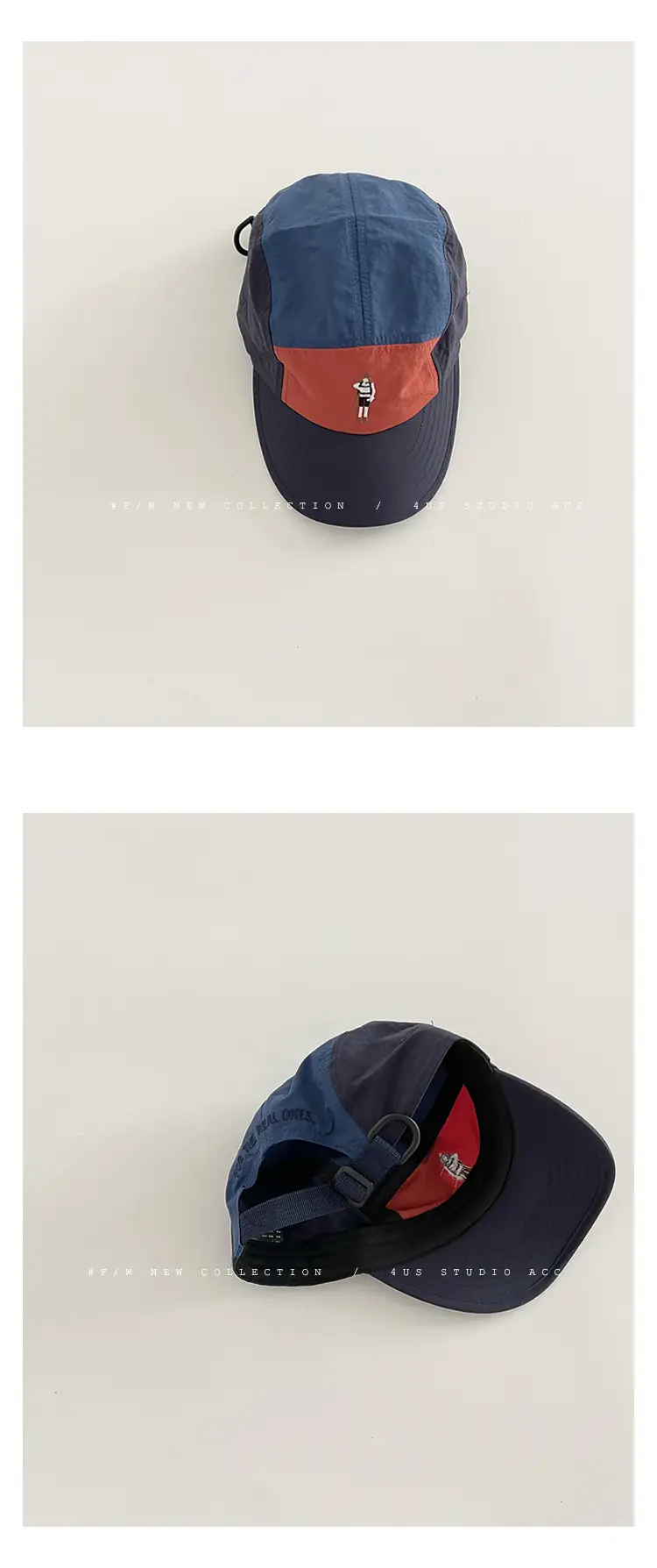Women's Beige Baseball Cap with Retro Design — feature 5