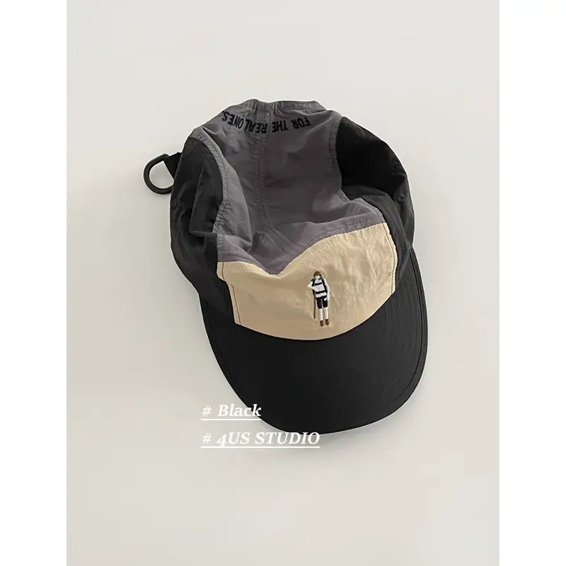 Women's Beige Baseball Cap with Retro Design - Image 2