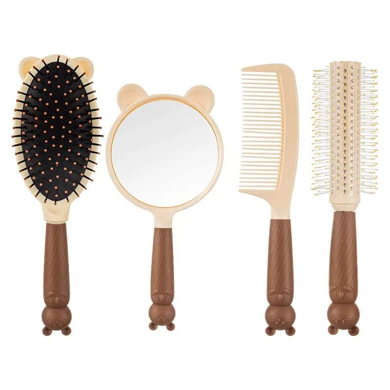 Soft Cat Mirror Comb Mirror Set for Women - Image 8