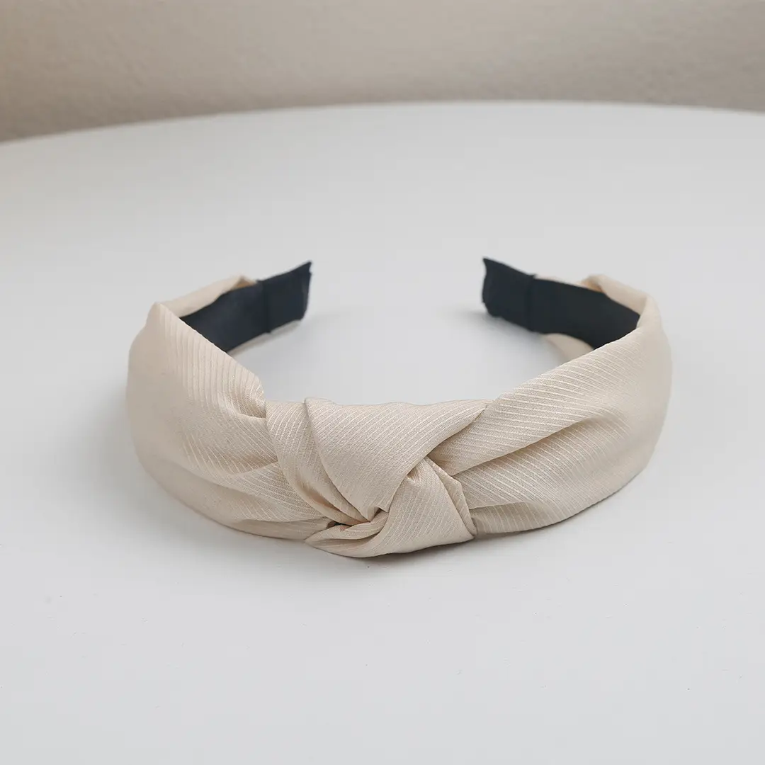 Grey Knotted Hairpin Headband for Women - Image 8