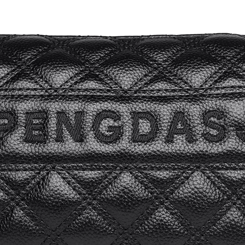Black Diamond Embroidered Women's Shoulder Crossbody Bag - Image 6