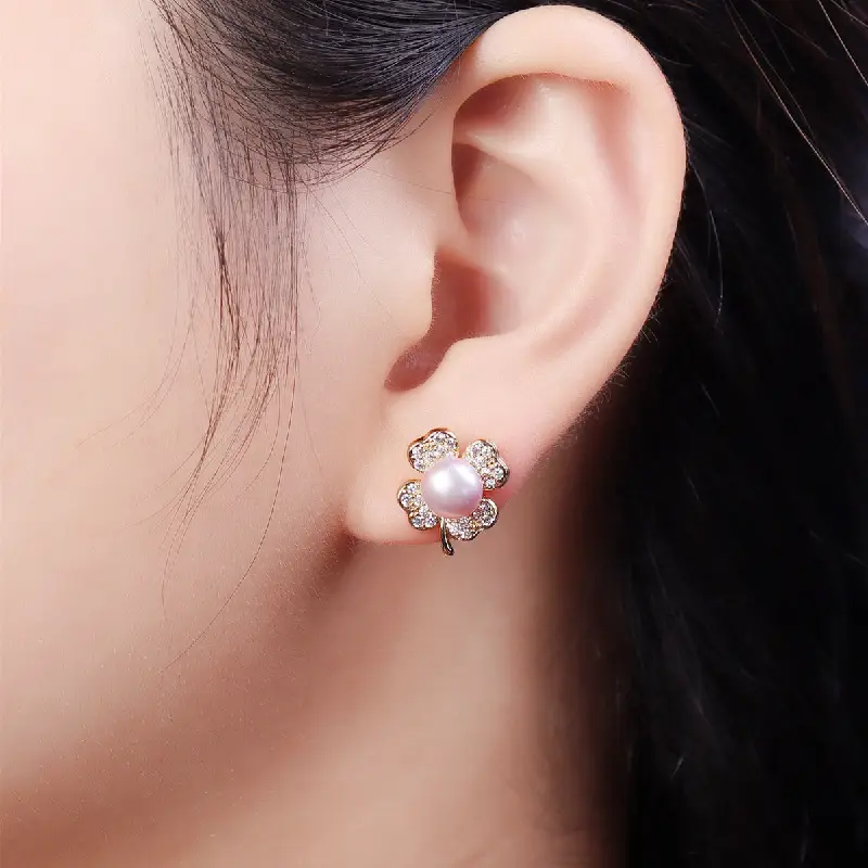 S925 Silver Pearl Earrings for Women - Image 14