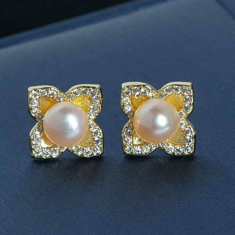 S925 Silver Pearl Earrings for Women — feature 32
