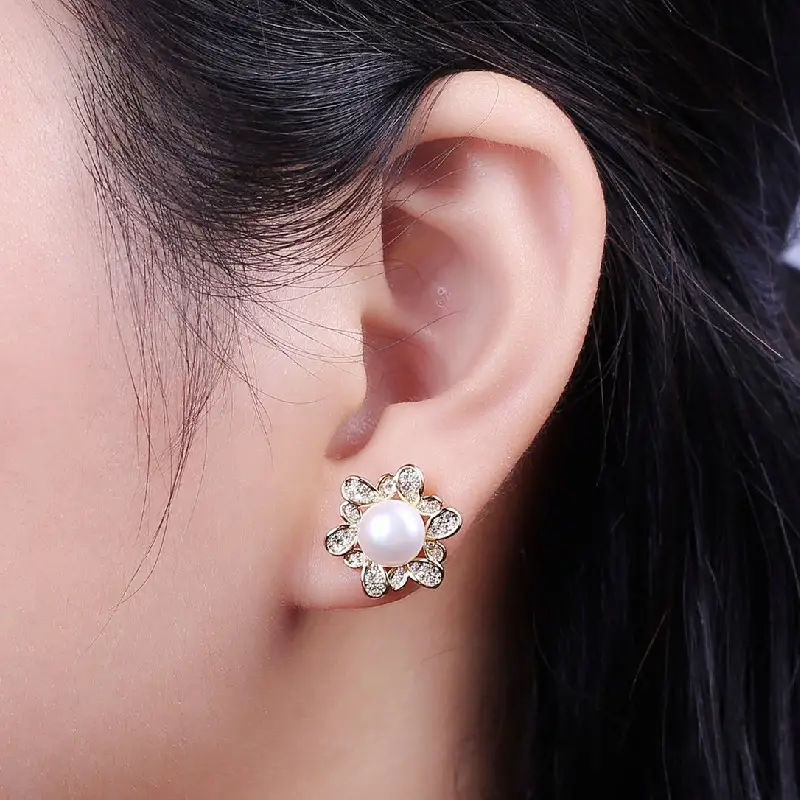 S925 Silver Pearl Earrings for Women — feature 5