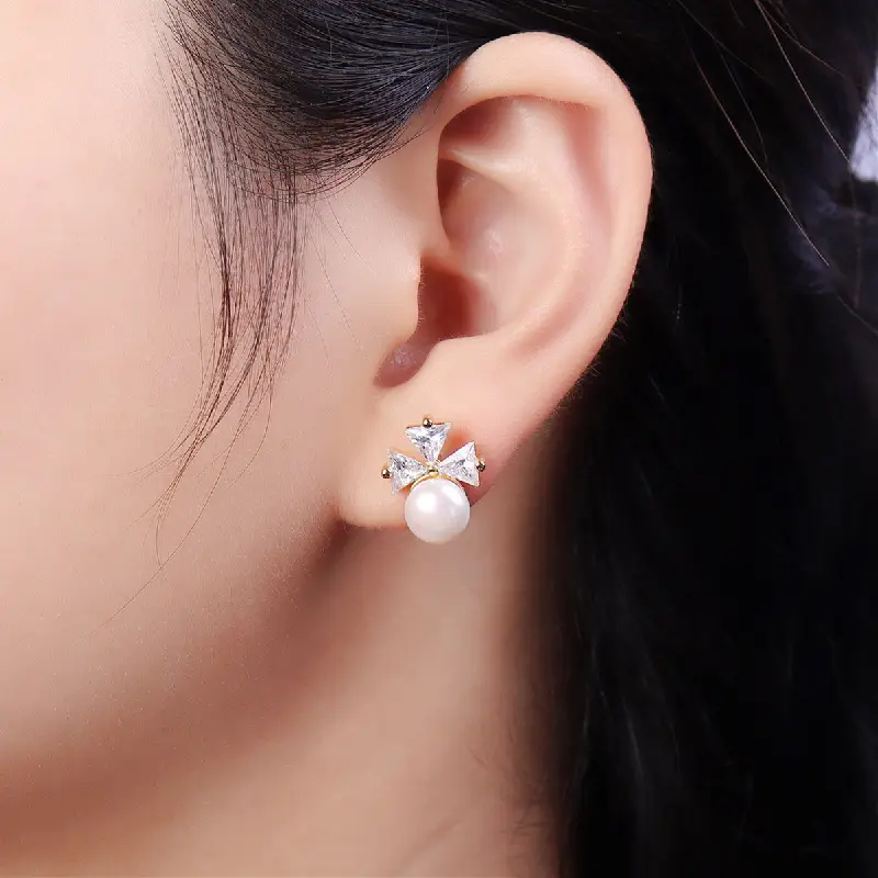 S925 Silver Pearl Earrings for Women — feature 6