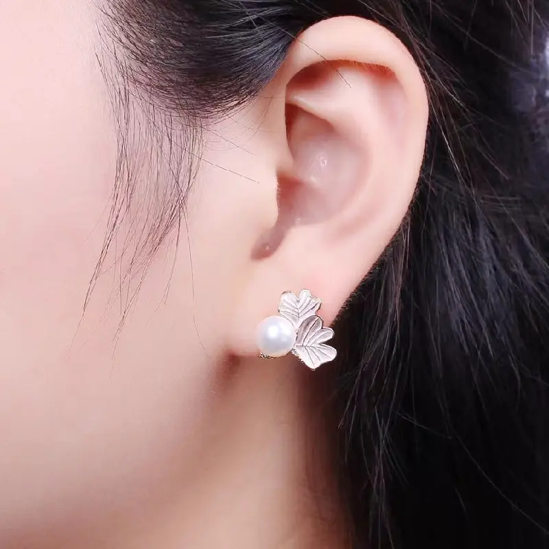 S925 Silver Pearl Earrings for Women — feature 8