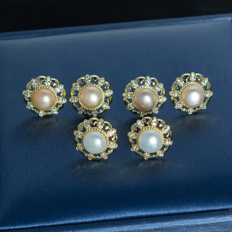S925 Silver Pearl Earrings for Women - Image 4