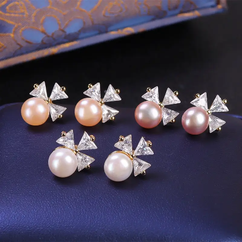 S925 Silver Pearl Earrings for Women - Image 8