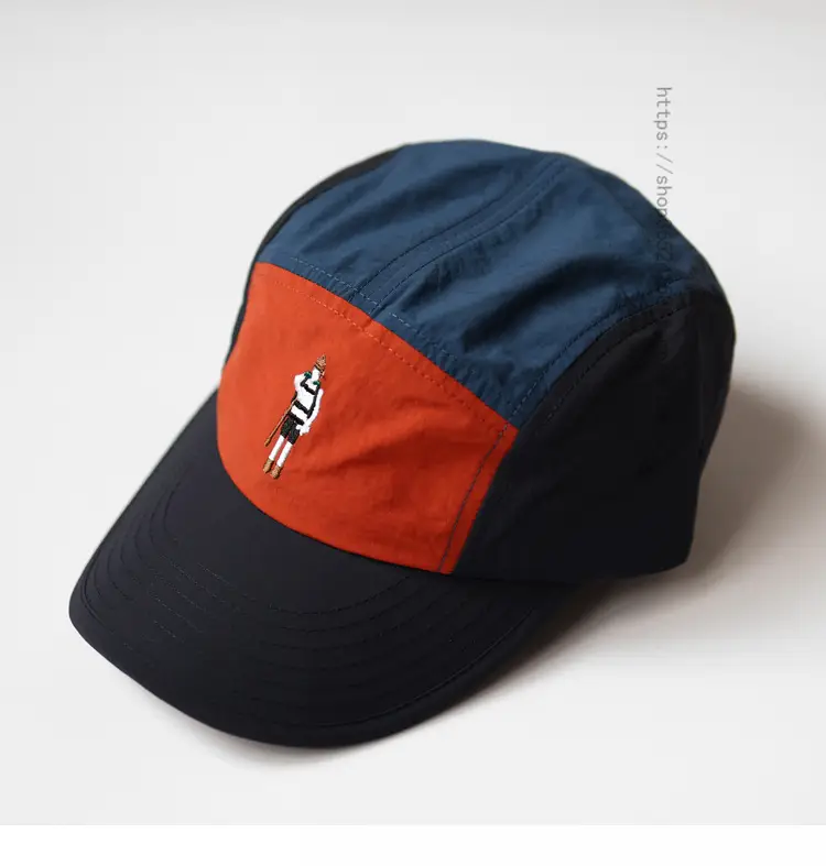 Women's American Retro Cap Black Beige Cap — feature 1