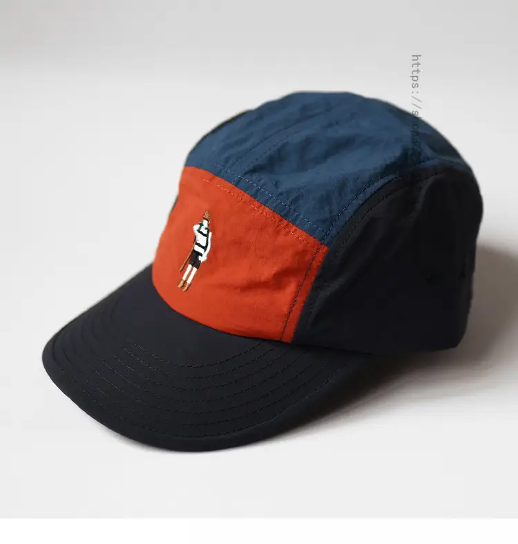 Women's American Retro Cap Black Beige Cap — feature 11