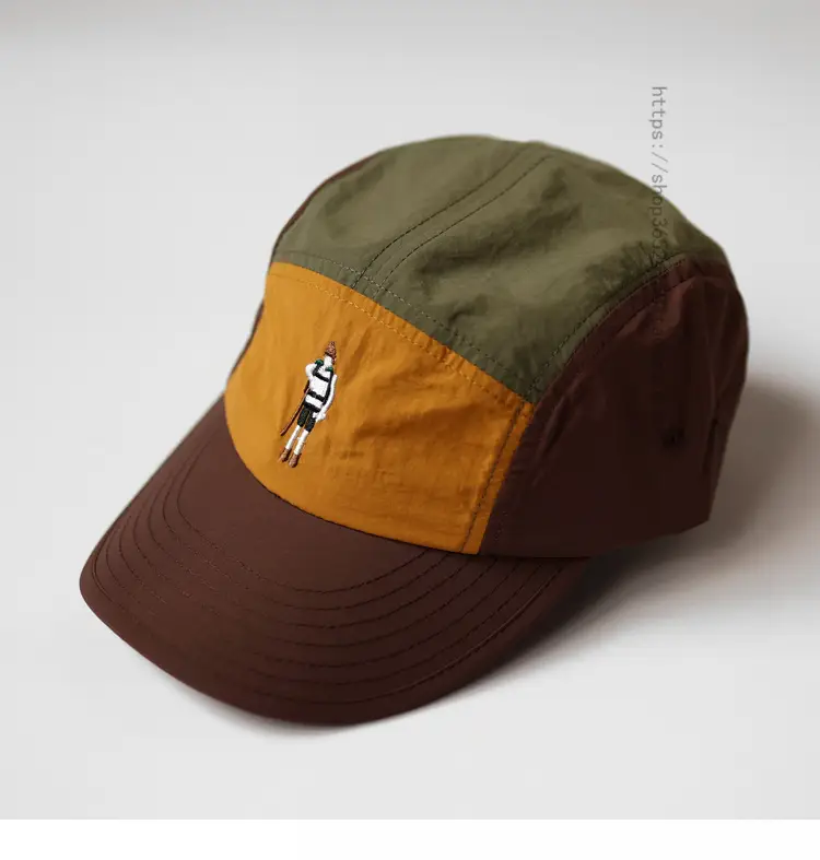Women's American Retro Cap Black Beige Cap — feature 2
