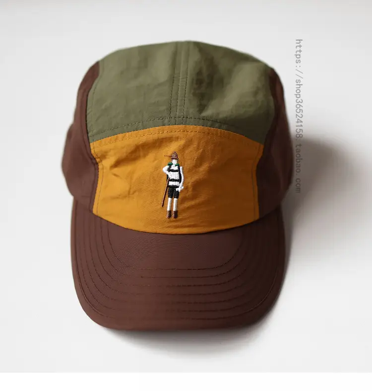 Women's American Retro Cap Black Beige Cap — feature 8