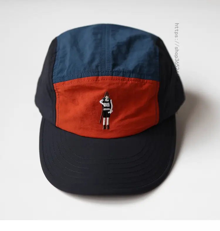 Women's American Retro Cap Black Beige Cap — feature 9