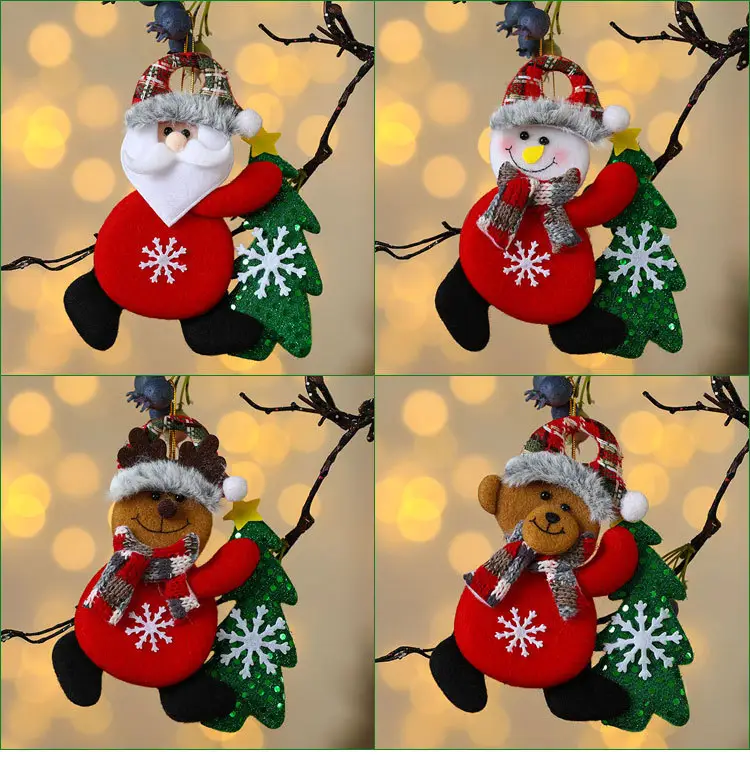 Christmas Teddy Bear Pendant Set for Winter Decor — feature 19
