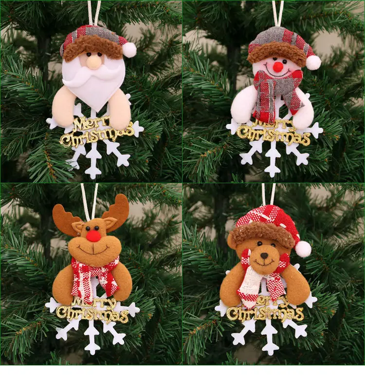 Christmas Teddy Bear Pendant Set for Winter Decor — feature 23