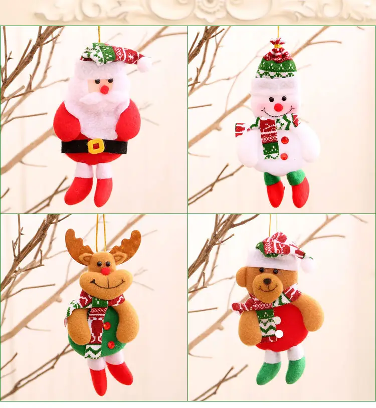 Christmas Teddy Bear Pendant Set for Winter Decor — feature 7