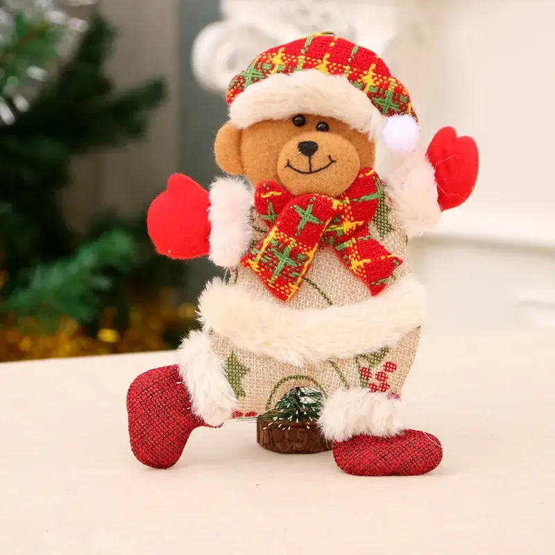 Christmas Teddy Bear Pendant Set for Winter Decor - Image 16