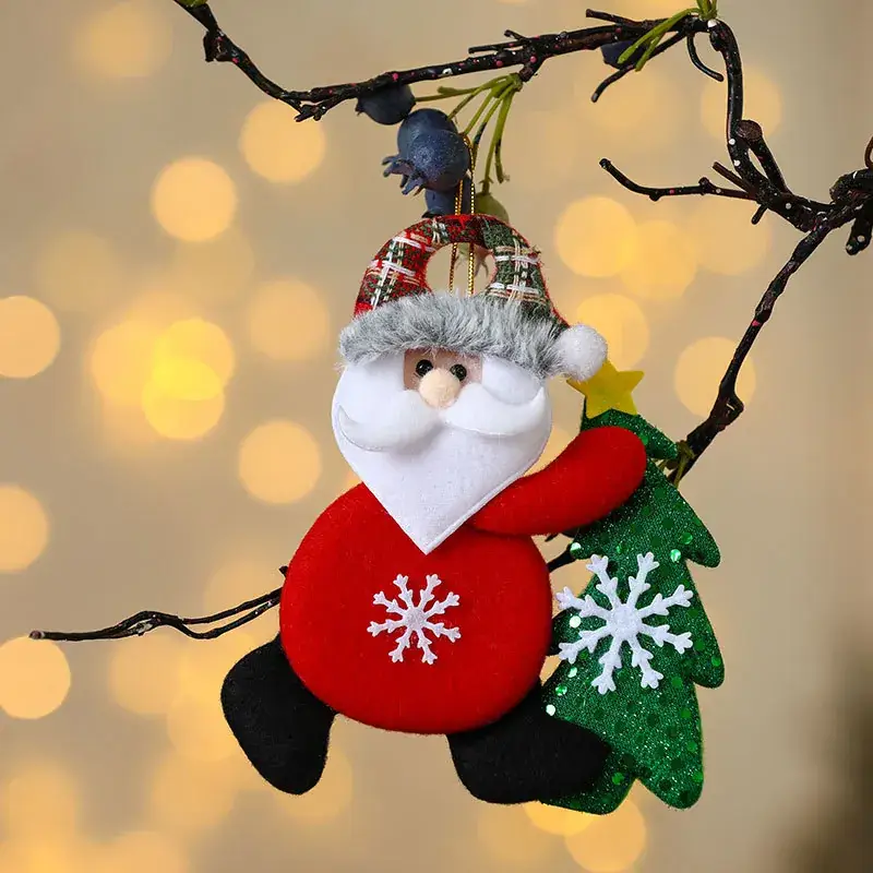 Christmas Teddy Bear Pendant Set for Winter Decor - Image 17
