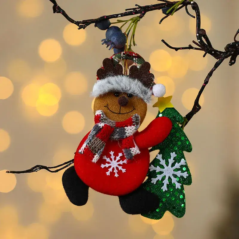 Christmas Teddy Bear Pendant Set for Winter Decor - Image 19