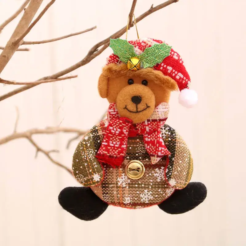 Christmas Teddy Bear Pendant Set for Winter Decor - Image 24