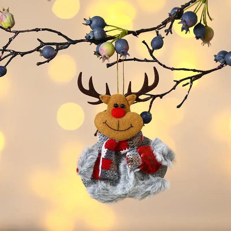 Christmas Teddy Bear Pendant Set for Winter Decor - Image 31