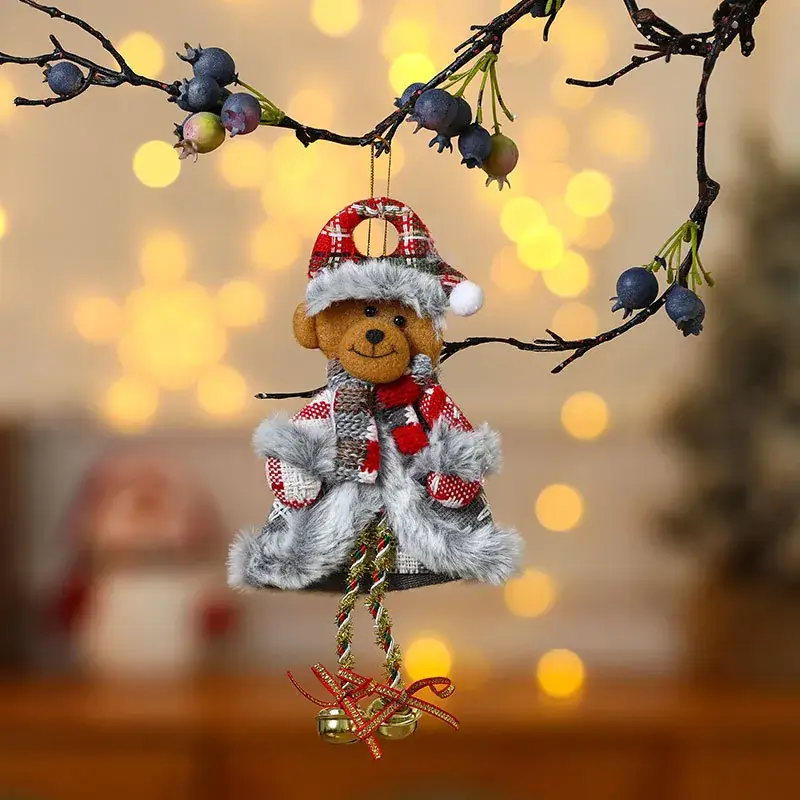Christmas Teddy Bear Pendant Set for Winter Decor - Image 36