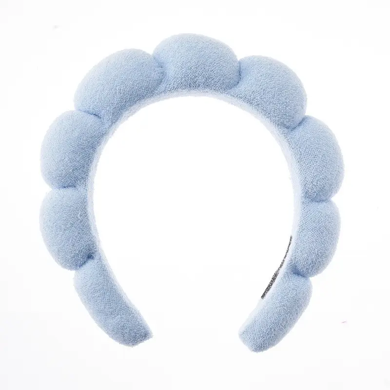 European Plush Hairband Set Four-Piece Microfiber Cloud Style - Image 5
