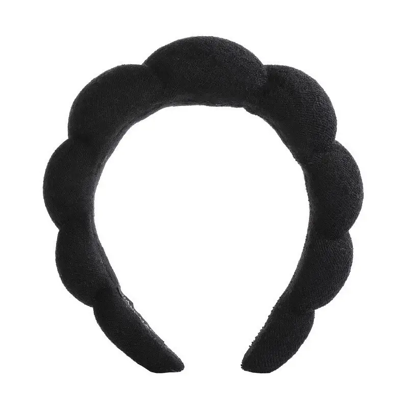 European Plush Hairband Set Four-Piece Microfiber Cloud Style - Image 7