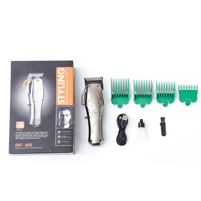 USB Charging Electric Men's Hair Clipper with Oil Head