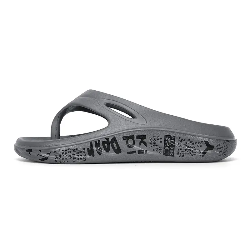 Summer New Couple Slippers Fashion Trend Soft Sole Flip Flops Men's and Women's Outer Wear Slip-on Casual Beach Shoes
