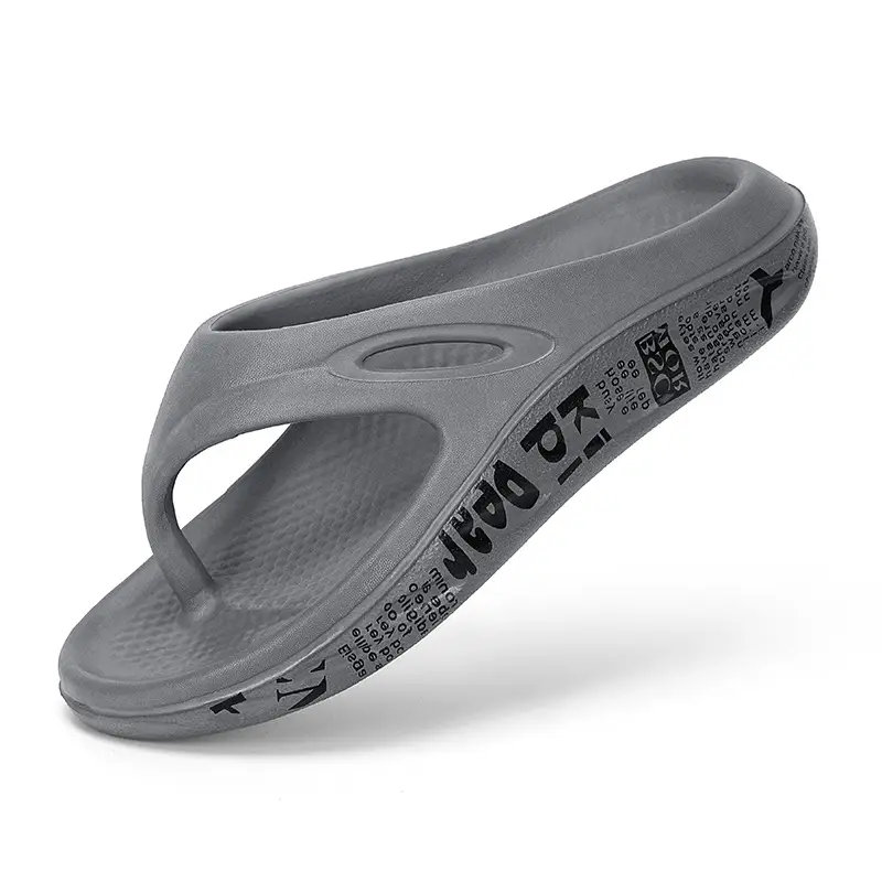 Summer New Couple Slippers Fashion Trend Soft Sole Flip Flops Men's and Women's Outer Wear Slip-on Casual Beach Shoes — feature 1