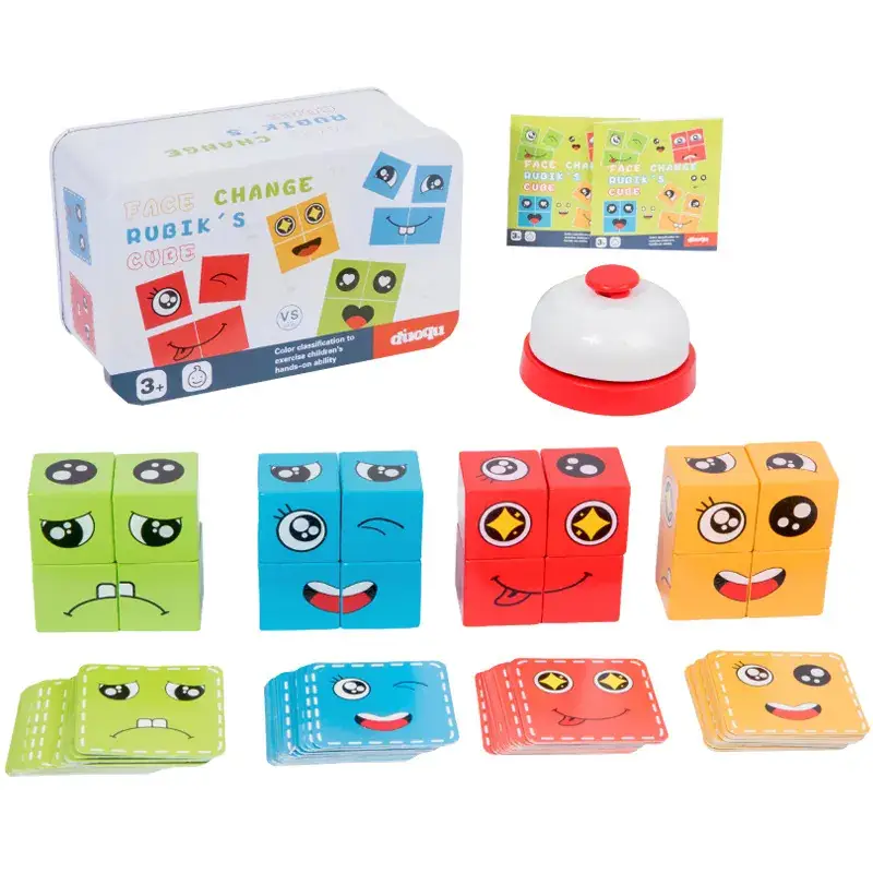 Interactive Face-Changing Rubik's Cube Puzzle for Kids - Image 22