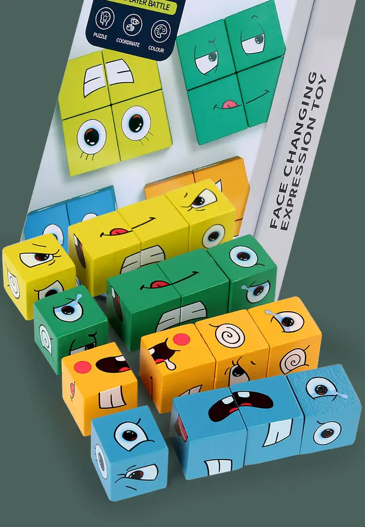 Interactive Face-Changing Rubik's Cube Puzzle for Kids — feature 22