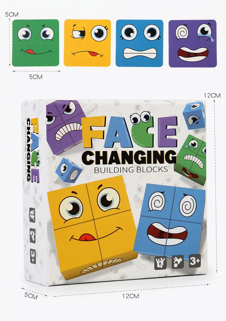 Interactive Face-Changing Rubik's Cube Puzzle for Kids — feature 40