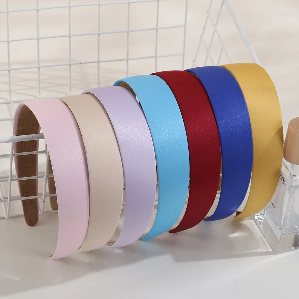 Korean Hairband 4.0 Macaron Color Wide Fabric
