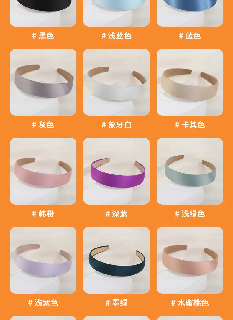 Korean Hairband 4.0 Macaron Color Wide Fabric — feature 8