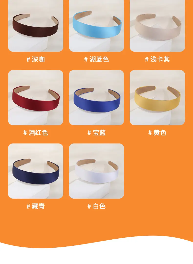 Korean Hairband 4.0 Macaron Color Wide Fabric — feature 9