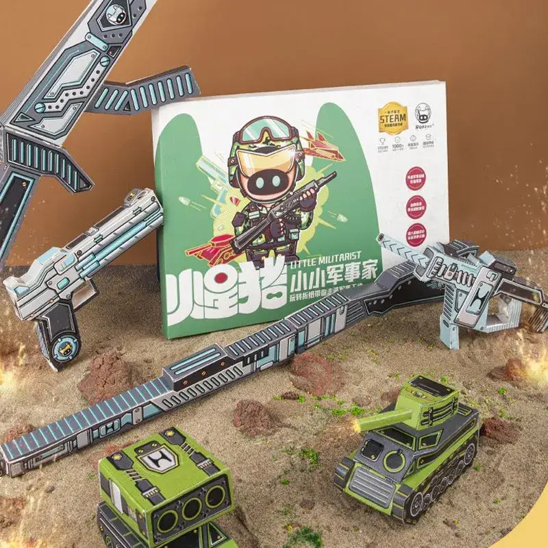 Kids Aircraft Origami Science Toy for Eye Protection - Image 3