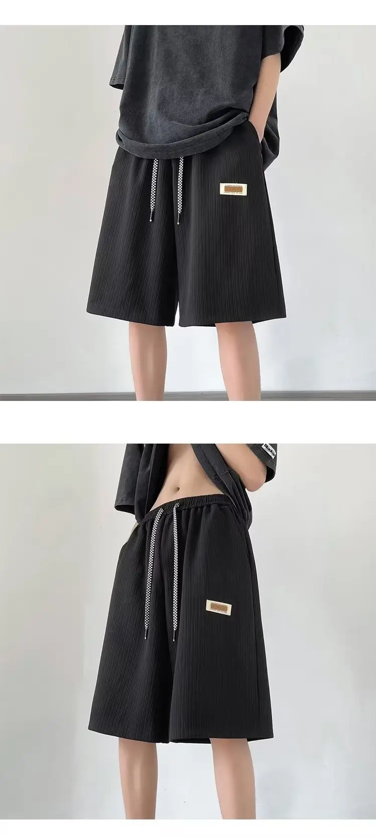 Unisex Ice Silk Shorts Ultra-Thin Summer Slimming — feature 6