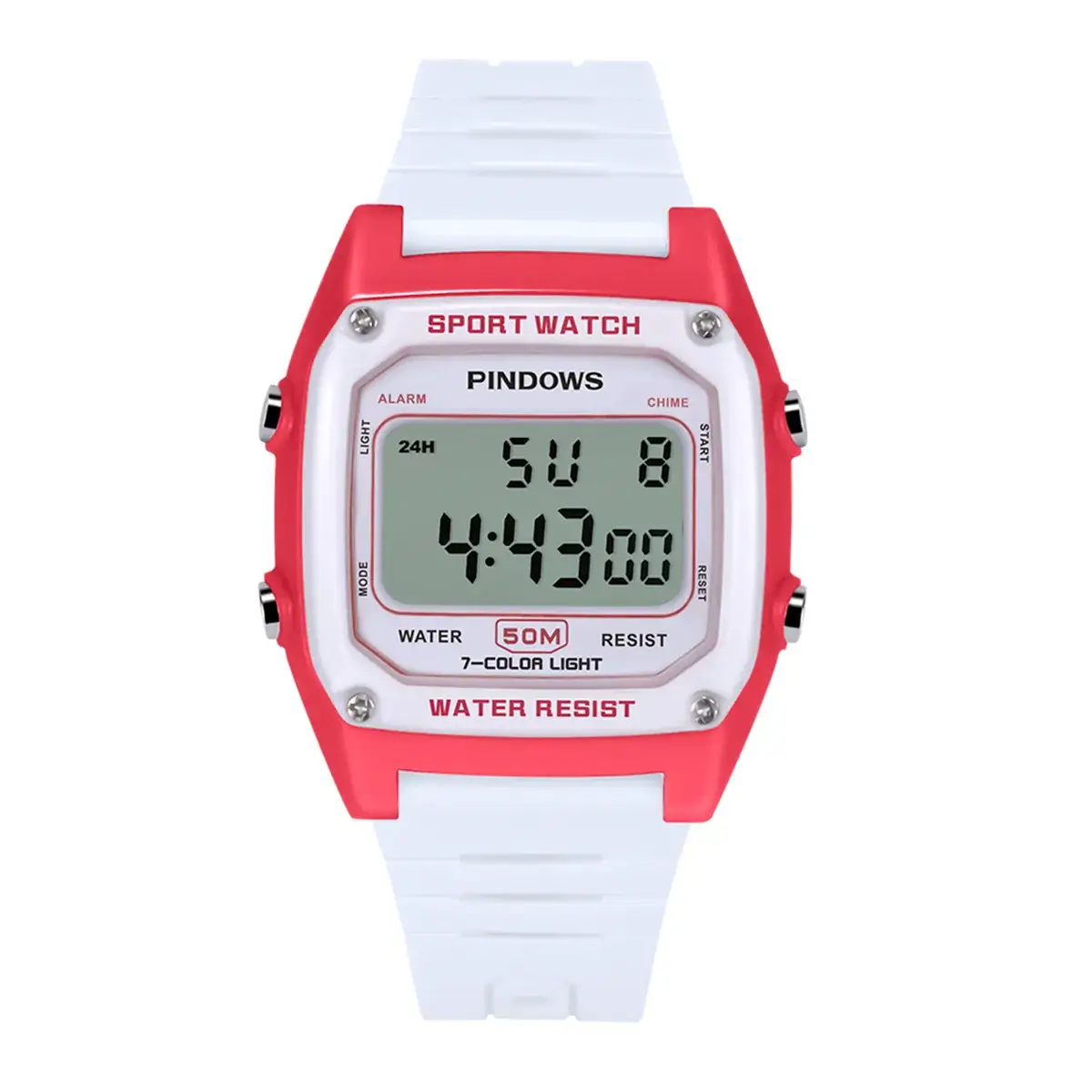 Waterproof Digital Watch for Men Women Black Gold 25 Years - Image 3