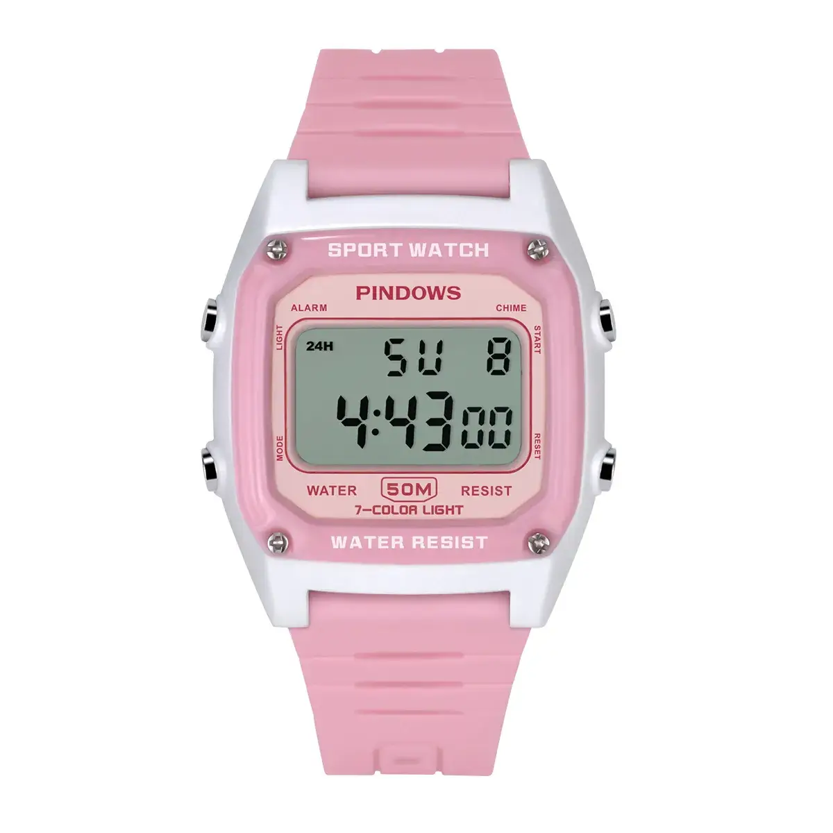 Waterproof Digital Watch for Men Women Black Gold 25 Years - Image 6