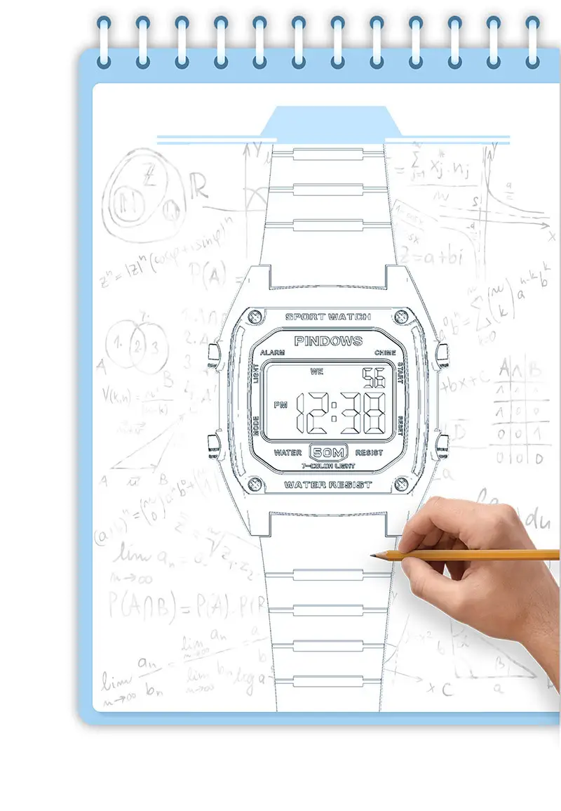 Waterproof LED Digital Watch for Kids & Teens — feature 8