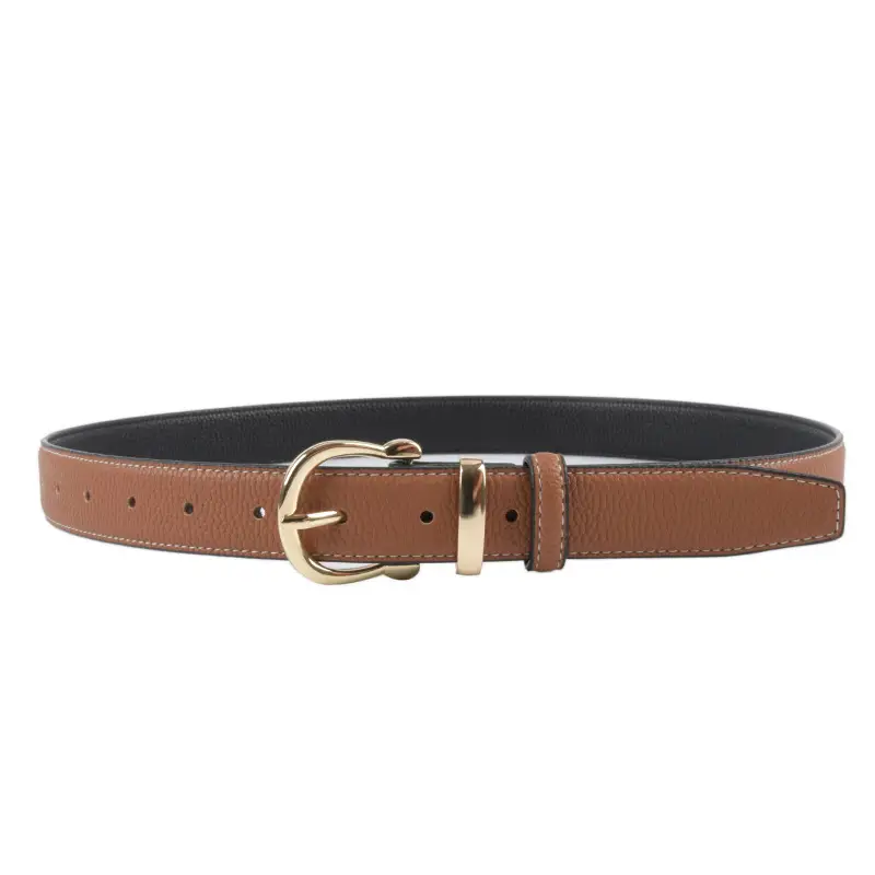 Red Genuine Leather Belt for Women 2023 - Image 19