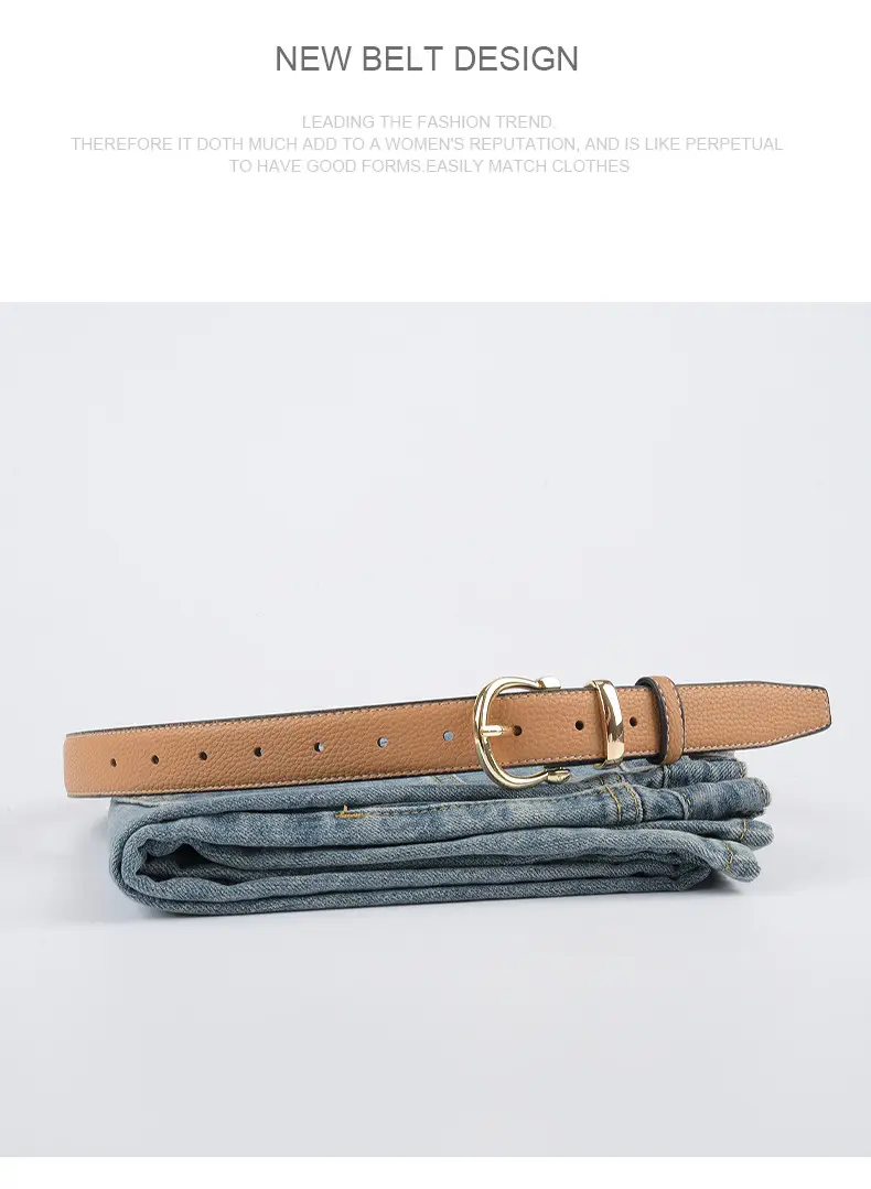 Red Genuine Leather Belt for Women 2023 β feature 11