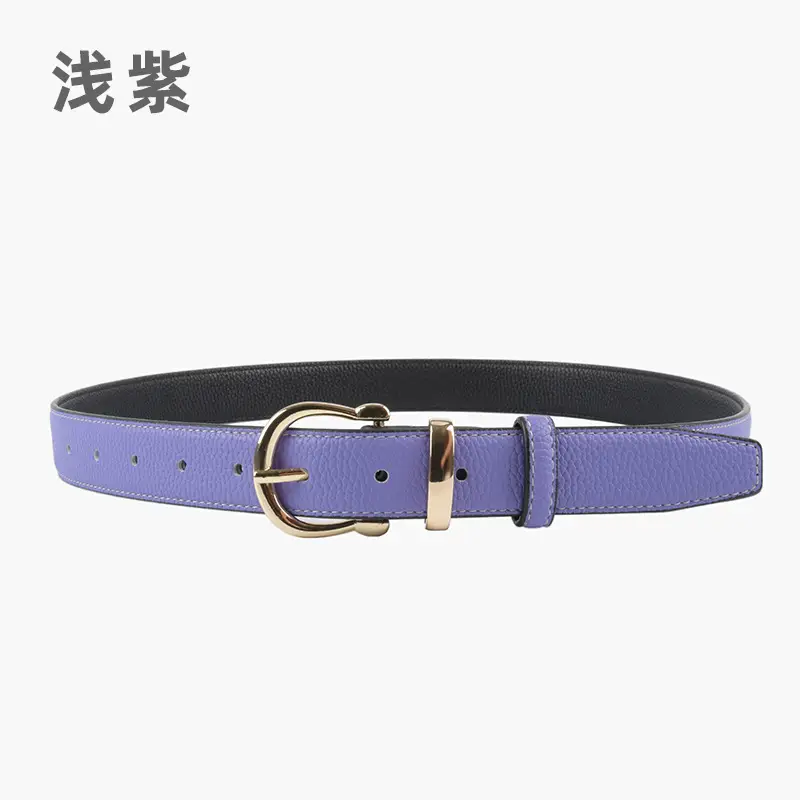 Red Genuine Leather Belt for Women 2023 - Image 12