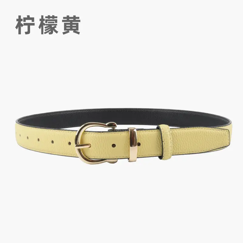 Red Genuine Leather Belt for Women 2023 - Image 13